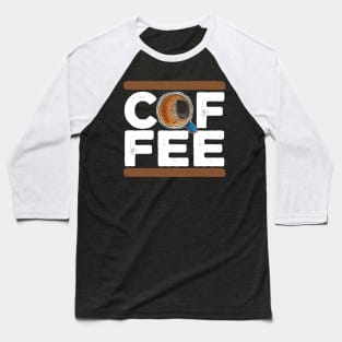 Coffee Drinks Baseball T-Shirt